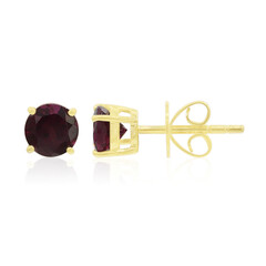 Orecchini in oro con Rodolite