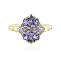 Anello in argento con Tanzanite
