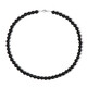 Collana in argento con Onice Nero