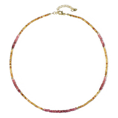 Collana in argento con Tormalina Rosa