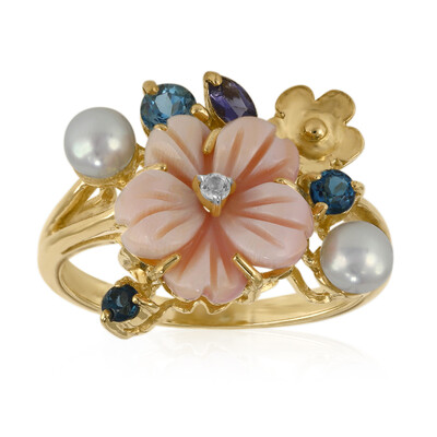 Anello in argento con Madreperla