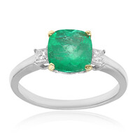 Anello in oro con Smeraldo Colombiano (CIRARI)