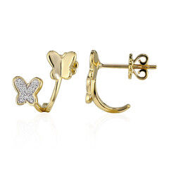 Orecchini in oro con Diamante SI1 (G)