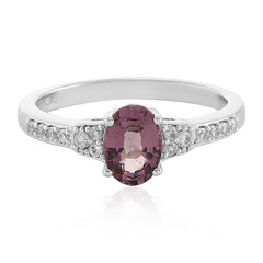 Anello in argento con Spinello Porpora
