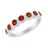 Anello in argento con Citrino Madeira