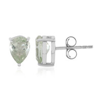 Orecchini in argento con Ametista Verde