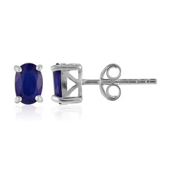 Orecchini in argento con Spinello Blu Royal