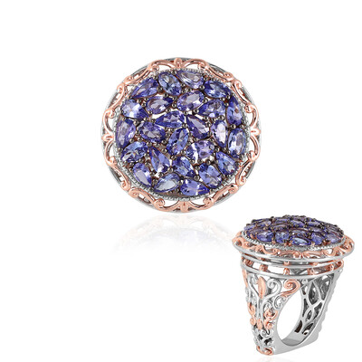 Anello in argento con Tanzanite (Gems en Vogue)