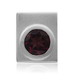 Ciondolo in argento con Rodolite