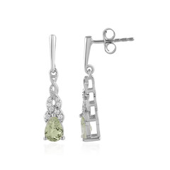 Orecchini in argento con Granato Menta Merelani