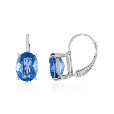 Orecchini in argento con Fluorite Cangiante