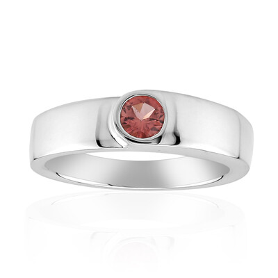 Anello in argento con Tormalina Rosa Brasiliana (Pallanova)