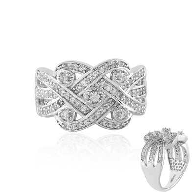 Anello in argento con Zircone