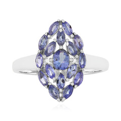 Anello in argento con Tanzanite