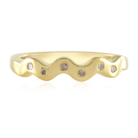 Anello in argento con Diamante I2 (I)