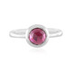 Anello in argento con Rodolite Lampone