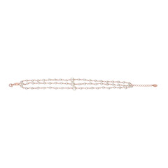 Bracciale in argento con Perla d'Acqua Dolce Bianca