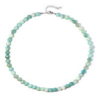 Collana in argento con Amazzonite