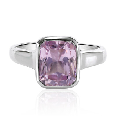 Anello in argento con Kunzite