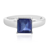 Anello in argento con Cianite