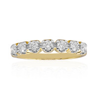 Anello in oro con Diamante IF (D)