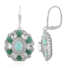 Orecchini in argento con Opale di Welo
