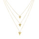 Collana in oro con Diamante Champagne I2 (de Melo)