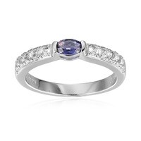 Anello in argento con Iolite