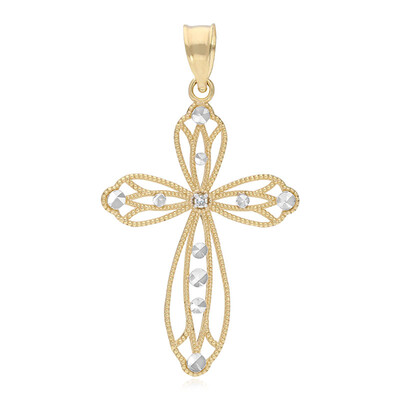 Ciondolo in oro con Diamante PK (I)