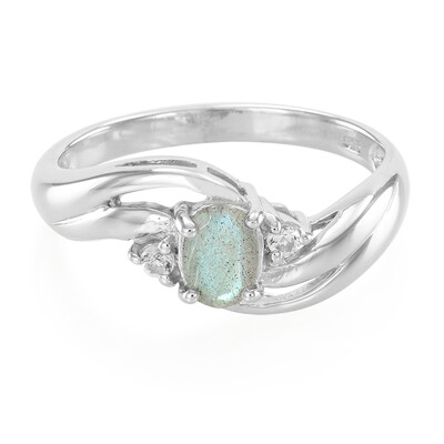 Anello in argento con Spectrolite