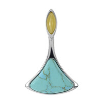 Ciondolo in argento con Turchese