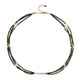 Collana in argento con Pirite (Riya)