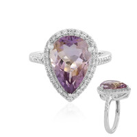 Anello in argento con Ametrina