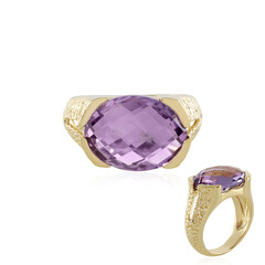 Anello in argento con Ametista Rose de France