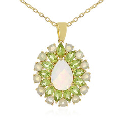 Collana in argento con Opale di Welo