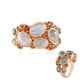 Anello in argento con Labradorite Ramata Maniry (KM by Juwelo)