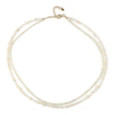 Collana in argento con Opale di Welo