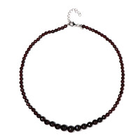 Collana in argento con Granato d’India
