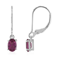Orecchini in argento con Granato Malaya