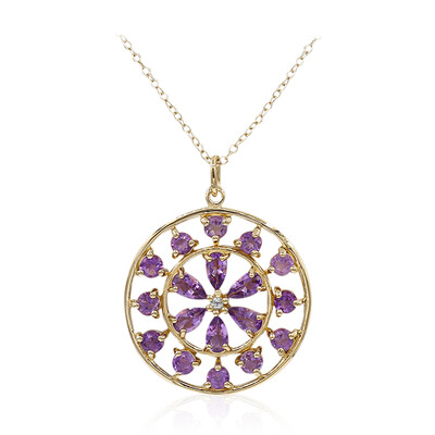 Collana in argento con Ametista