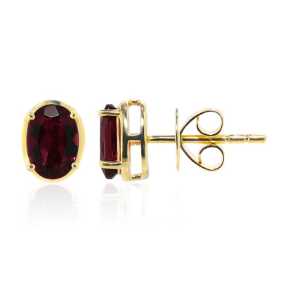 Orecchini in oro con Rubellite (Tenner Diniz)