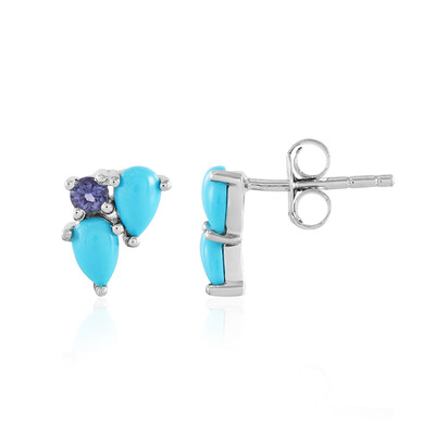Orecchini in argento con Turchese Sleeping Beauty (Faszination Türkis)