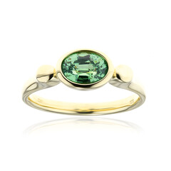 Anello in oro con Demantoide Namibiano (CUSTODANA)