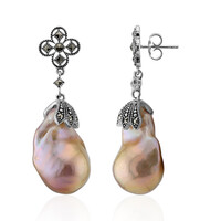 Orecchini in argento con Perla Ming (Annette classic)