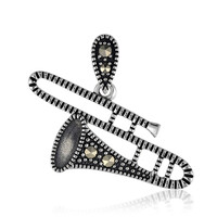 Ciondolo in argento con Marcassite