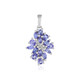 Ciondolo in argento con Tanzanite