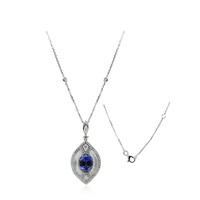 Collana in oro con Tanzanite AAA (CIRARI)