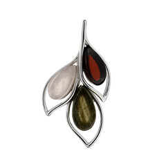 Ciondolo in argento con Labradorite