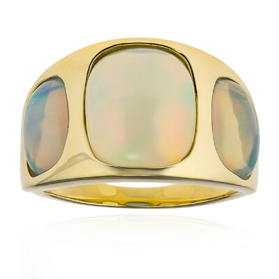 Anello in oro con Opale di Welo (de Melo)
