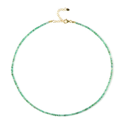 Collana in argento con Smeraldo Zambia
